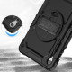 Juodas dėklas Samsung Galaxy Tab S9 11.0 / S9 FE / S10 FE / S10 Lite 10.9 planšetei "Tech-Protect Solid360"