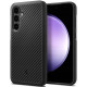 Matinis juodas dėklas Samsung Galaxy S23 FE telefonui "Spigen Core Armor"