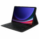 Juodas atverčiamas dėklas + klaviatūra Samsung Galaxy Tab S9 11.0 / S9 FE / S10 FE / S10 Lite 10.9 planšetei "Tech-Protect SC Pe