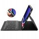 Juodas atverčiamas dėklas + klaviatūra Samsung Galaxy Tab S9 FE 10.9 X510 / X516B planšetei "Tech-Protect SC Pen + Keyboard"