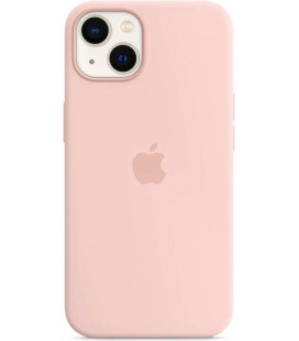 Originalus rožinis (Chalk Pink) "Silicone Magsafe Cover" dėklas Apple iPhone 13 telefonui "MM283ZM/A"