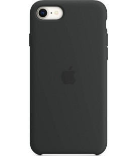 Originalus juodas "Silicone Cover" dėklas Apple iPhone 7 / 8 / SE 2020 / SE 2022 telefonui "MXYH2ZM/A"