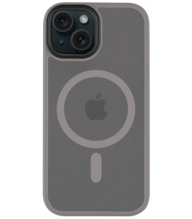 Pilkas dėklas Apple iPhone 15 telefonui "Tactical MagForce Hyperstealth Cover"