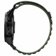 Žalia apyrankė Garmin Fenix 5 / 6 / 6 Pro / 7 / 8 / 8 Pro / E / 9 / 9 Pro (47 mm) laikrodžiui "Tech-Protect Nylon Pro"