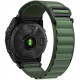 Žalia apyrankė Garmin Fenix 5 / 6 / 6 Pro / 7 / 8 / 8 Pro / E / 9 / 9 Pro (47 mm) laikrodžiui "Tech-Protect Nylon Pro"
