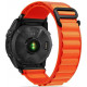 Oranžinė apyrankė Garmin Fenix 3 / 5X / 3HR / 5X PLUS / 6X / 6X PRO / 7X laikrodžiui "Tech-Protect Nylon Pro"