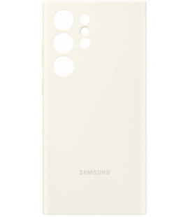 Originalus gelsvas dėklas "Silicone Cover" Samsung Galaxy S23 Ultra telefonui "EF-PS918TUE"