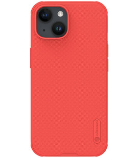 Raudonas dėklas Apple iPhone 15 telefonui "Nillkin Super Frosted Pro"