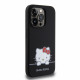 Juodas dėklas Apple iPhone 15 Pro telefonui "Hello Kitty Liquid Silicone Daydreaming Logo Case"