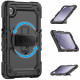 Juodas dėklas Samsung Galaxy Tab A9 Plus 11.0 X210 / X215 / X216 planšetei "Tech-Protect Solid360"