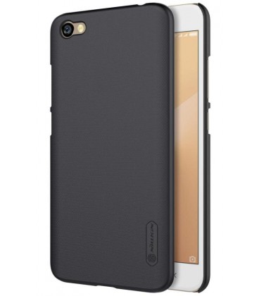 Juodas plastikinis dėklas Xiaomi Redmi Note 5A telefonui "Nillkin Frosted Shield"