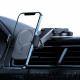 Juodas automobilinis telefono laikiklis su 15W belaidžio krovimo funkcija "Joyroom JR-ZS295"