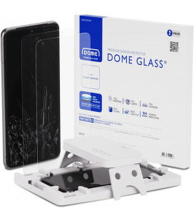 Skaidrus apsauginis grūdintas stiklas Google Pixel 8 Pro telefonui "Whitestone Dome Glass 2-Pack"
