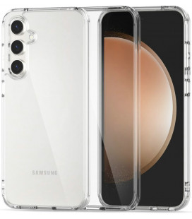 Skaidrus dėklas Samsung Galaxy S23 FE telefonui "Tech-Protect Flexair Hybrid" 