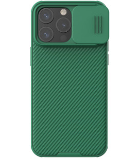 Žalias dėklas Apple iPhone 15 Pro Max telefonui "Nillkin CamShield Pro Magnetic Hard Case"