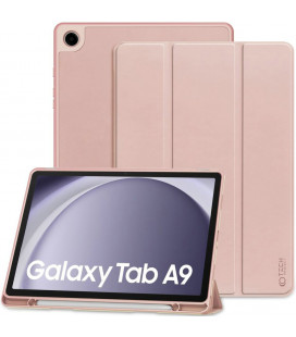 Rožinis atverčiamas dėklas Samsung Galaxy A9 8.7 X110 / X115 planšetei "Tech-Protect SC Pen"