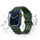 Žalia apyrankė Apple Watch Ultra / SE / 8 / 7 / 6 / 5 / 4 (42 / 44 / 45 / 49 mm) laikrodžiams "Strap Triple Protection"