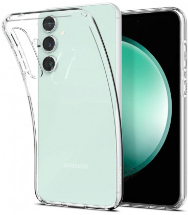 Skaidrus dėklas Samsung Galaxy S23 FE telefonui "Spigen Liquid Crystal"