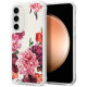 Dėklas su gėlėmis Samsung Galaxy S23 FE telefonui "Spigen Cyrill Cecile Rose Floral"
