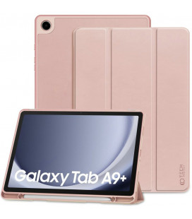Rožinis atverčiamas dėklas Samsung Galaxy A9 Plus 11.0 X210 / X215 / X216 planšetei "Tech-Protect SC Pen"