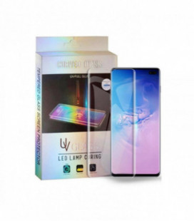 LCD apsauginis stikliukas M1 5D UV Glue Samsung G980 S20 lenktas skaidrus