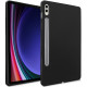 Juodas dėklas Samsung Galaxy Tab S9 Plus planšetei "Slim Case"