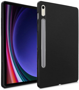 Juodas dėklas Samsung Galaxy Tab S9 planšetei "Slim Case"