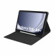 Juodas atverčiamas dėklas + klaviatura Samsung Galaxy Tab A9 Plus 11.0 X210 / X215 / X216 planšetei "Tech-Protect + Keyboard"