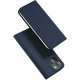 Mėlynas atverčiamas dėklas Apple iPhone 15 telefonui "Dux Ducis Skin Pro"