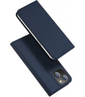 Mėlynas atverčiamas dėklas Apple iPhone 15 telefonui "Dux Ducis Skin Pro"