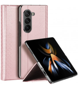 Rožinis dėklas Samsung Galaxy Z Fold 5 telefonui "Dux Ducis Bril"