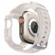 Smėlio spalvos (Dune Beige) dėklas Apple Watch Ultra 1 / 2 (49 mm) laikrodžiui "Spigen Rugged Armor Pro"
