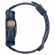 Mėlynas (Navy Blue) dėklas Apple Watch Ultra 1 / 2 / 3 / 4 (49 mm) laikrodžiui "Spigen Rugged Armor Pro"