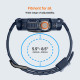 Mėlynas (Navy Blue) dėklas Apple Watch Ultra 1 / 2 / 3 / 4 (49 mm) laikrodžiui "Spigen Rugged Armor Pro"