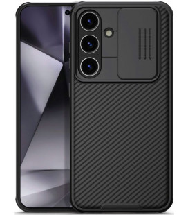 Juodas dėklas Samsung Galaxy S24 Plus telefonui "Nillkin CamShield"