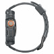 Pilkas (Dark Grey) dėklas Apple Watch Ultra 1 / 2 (49 mm) laikrodžiui "Spigen Rugged Armor Pro"