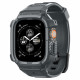 Pilkas (Dark Grey) dėklas Apple Watch Ultra 1 / 2 (49 mm) laikrodžiui "Spigen Rugged Armor Pro"