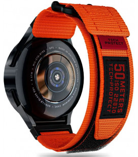 Oranžinė apyrankė Samsung Galaxy Watch 4 / 5 / 5 Pro / 6 laikrodžiui "Tech-Protect Scout Pro"