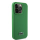 Žalias dėklas Apple iPhone 15 Pro telefonui "Lacoste Iconic Petit Pique Woven Logo MagSafe Case"