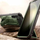 Žalias (Guldan) dėklas Samsung Galaxy S24 telefonui "Supcase Unicorn Beetle Pro 2-Set"