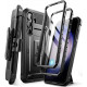Juodas dėklas Samsung Galaxy S24 Plus telefonui "Supcase Unicorn Beetle Pro 2-Set"