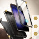 Juodas dėklas Samsung Galaxy S24 telefonui "Supcase Unicorn Beetle Pro 2-Set"