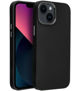 Matinis juodas dėklas Apple iPhone 13 Mini telefonui "Frame Case"