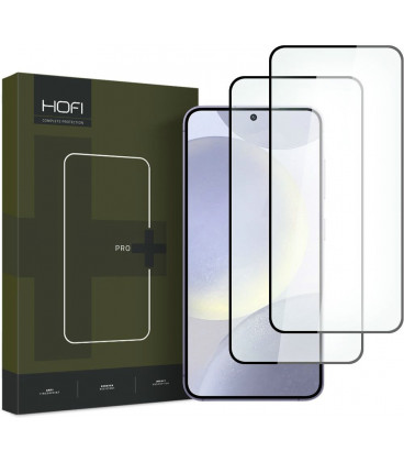 Apsauginis grūdintas stiklas Samsung Galaxy S24 telefonui "HOFI Glass Pro+ 2-Pack"