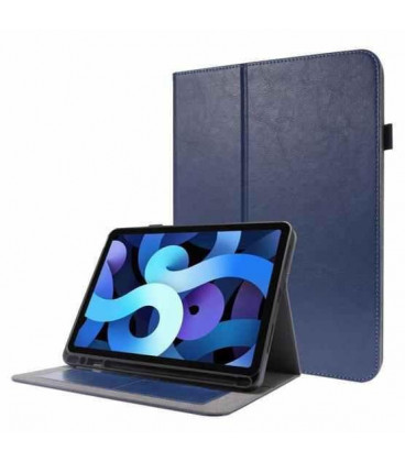 Dėklas Folding Leather Samsung X110/X115 Tab A9 8.7 tamsiai mėlynas