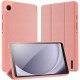 Rožinis atverčiamas dėklas Samsung Galaxy Tab A9 8.7 X110 / X115 planšetei "Dux Ducis Domo"