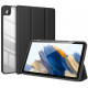 Juodas atverčiamas dėklas Samsung Galaxy Tab A9 8.7 X110 / X115 planšetei "Dux Ducis Toby"