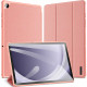 Rožinis atverčiamas dėklas Samsung Galaxy Tab A9 Plus 11.0 X210 / X215 / X216 planšetei "Dux Ducis Domo"