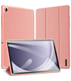 Rožinis atverčiamas dėklas Samsung Galaxy Tab A9 Plus 11.0 X210 / X215 / X216 planšetei "Dux Ducis Domo"