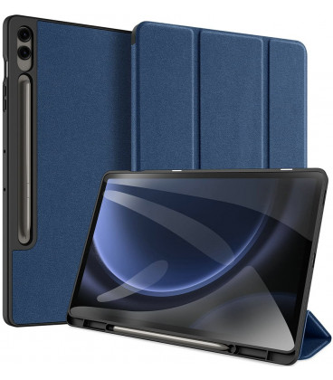 Mėlynas atverčiamas dėklas Samsung Galaxy Tab S9 FE Plus 12.4 X610 / X616 planšetei "Dux Ducis Domo"